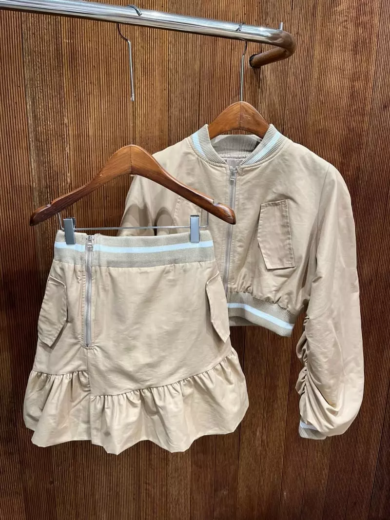 Twomoon - Korean Women Fashion - #momslook - Crop Jacket - 11