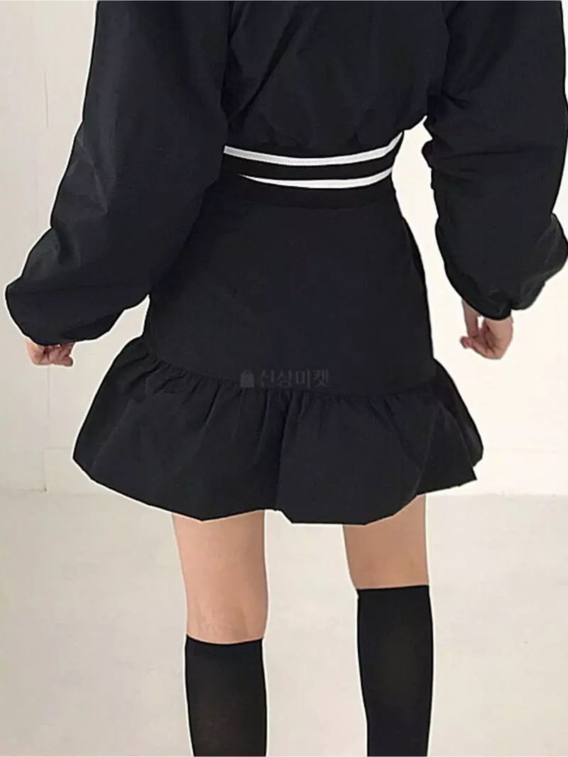 Twomoon - Korean Women Fashion - #momslook - Crop Skirt - 2
