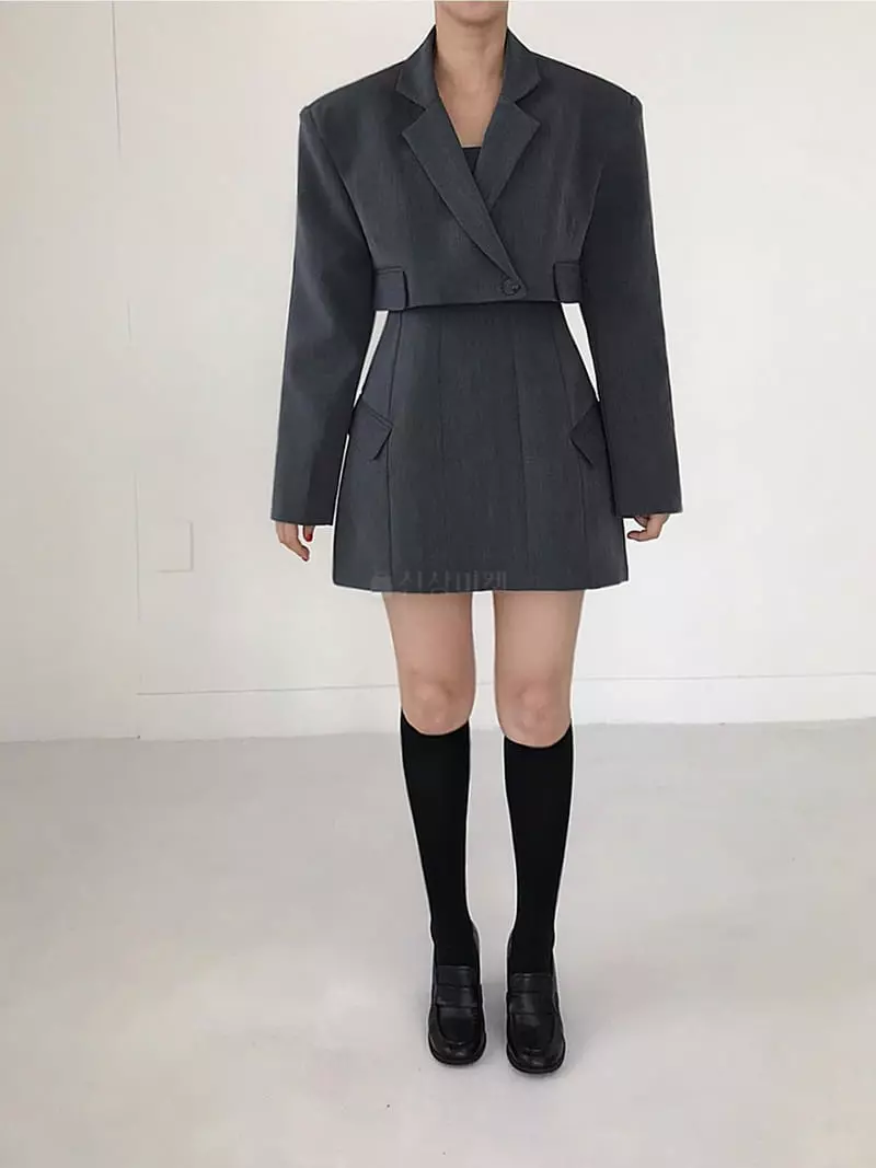 Twomoon - Korean Women Fashion - #momslook - Kaly Jacket - 5