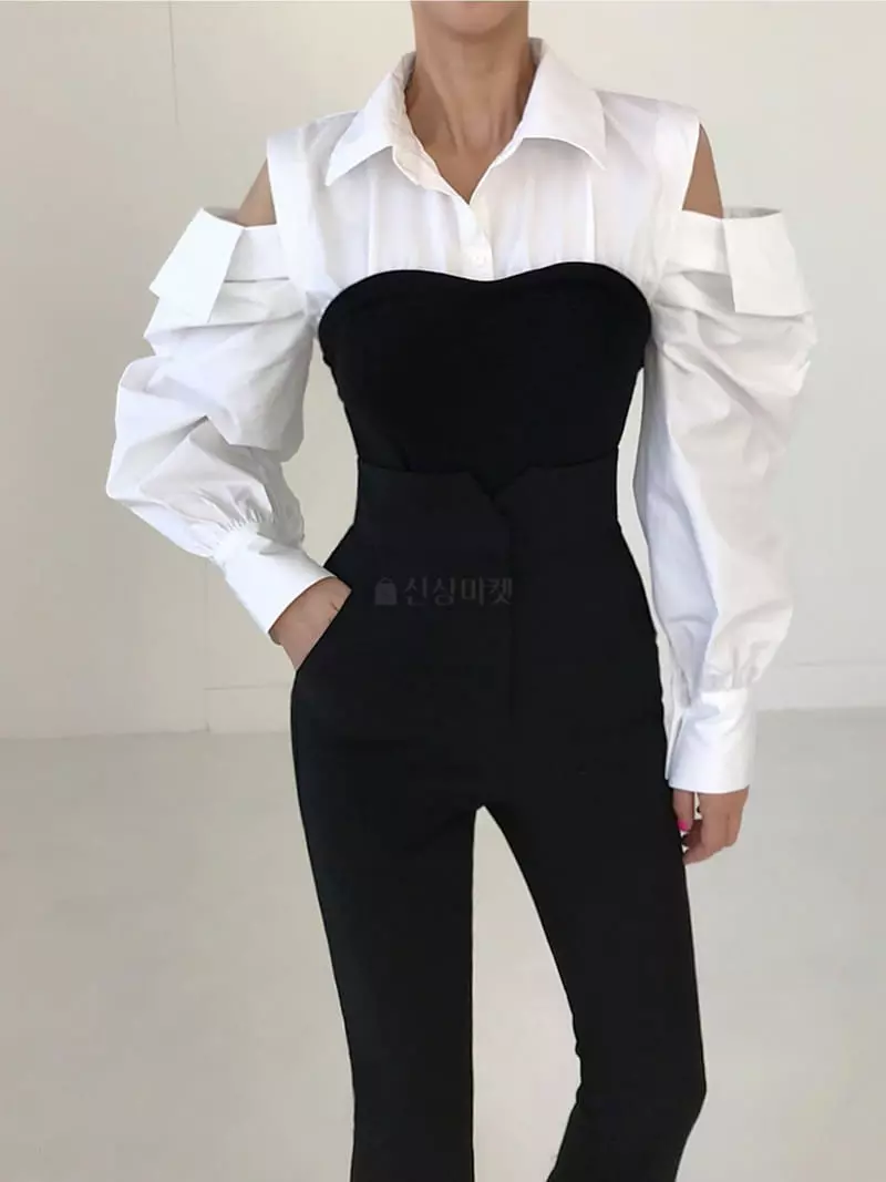 Twomoon - Korean Women Fashion - #momslook - Kally Bustier