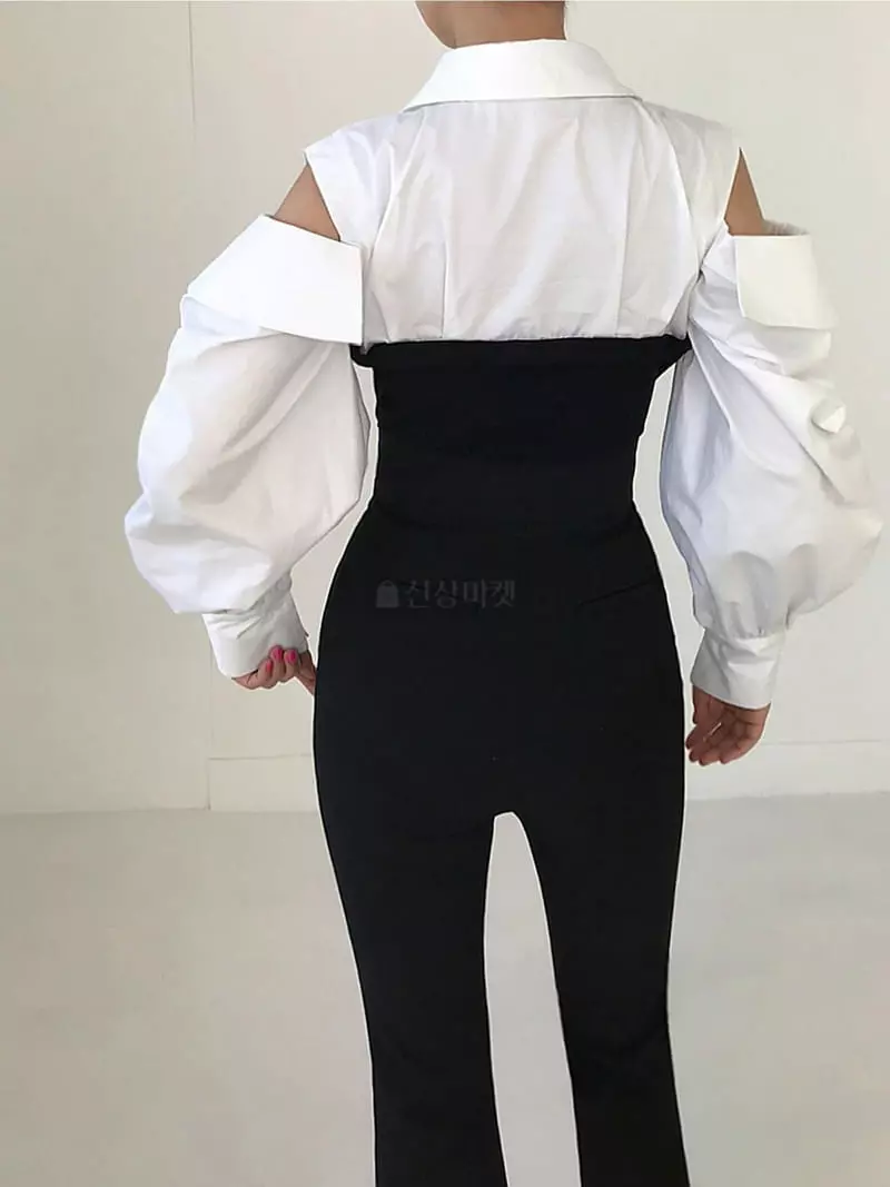 Twomoon - Korean Women Fashion - #momslook - Kally Bustier - 3