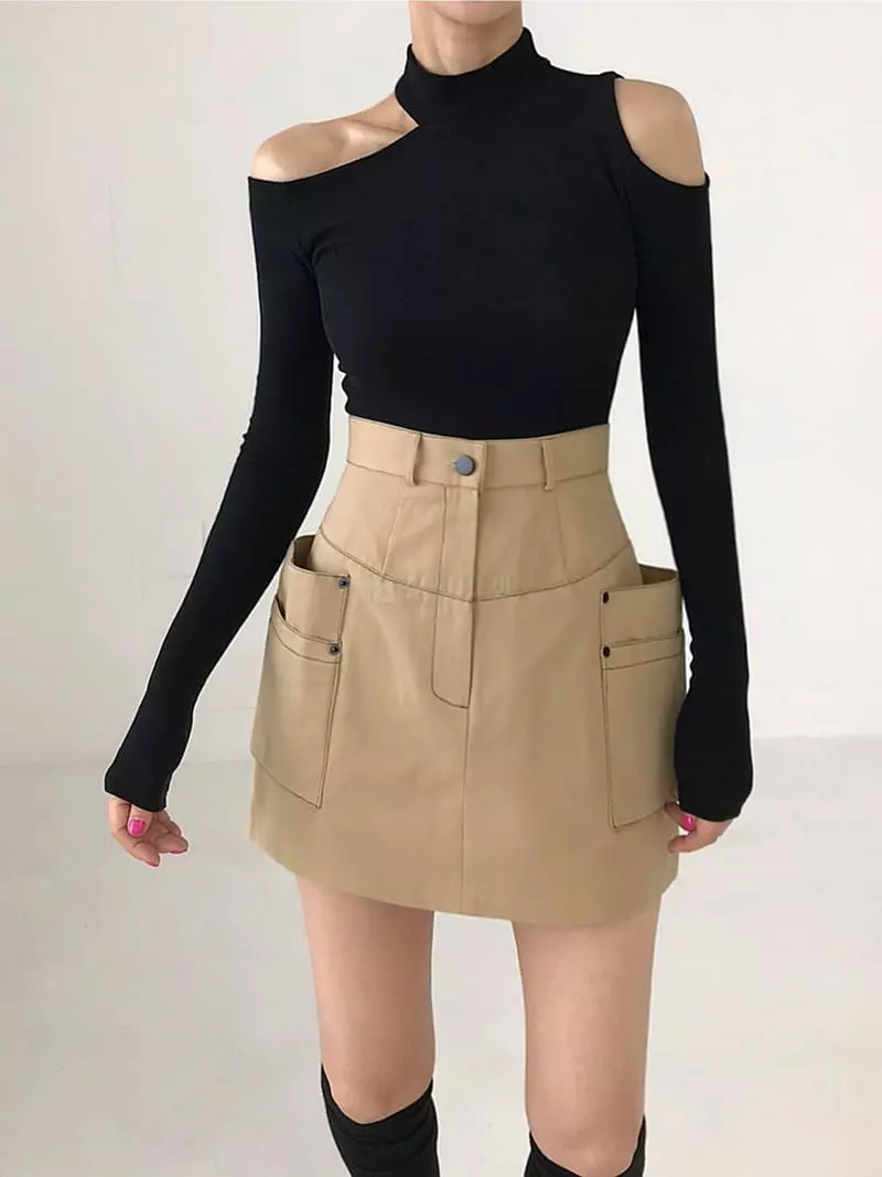 Twomoon - Korean Women Fashion - #momslook - One Whole Tee - 2