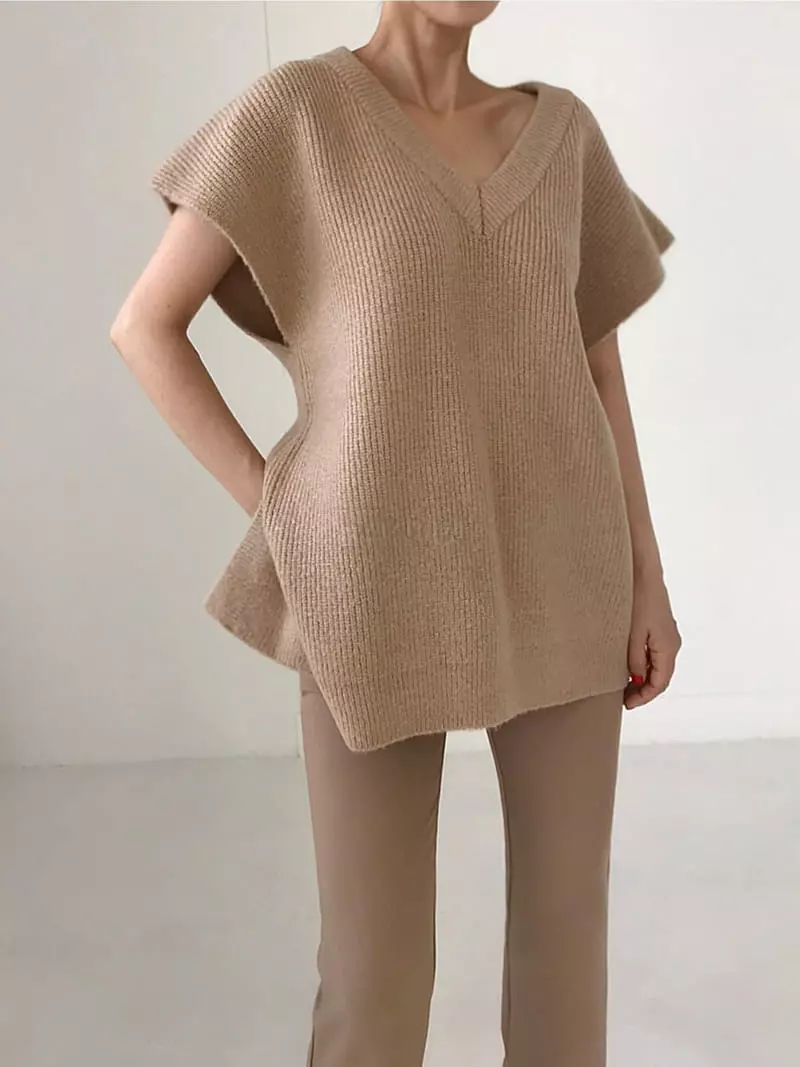 Twomoon - Korean Women Fashion - #womensfashion - Achi Vest - 4