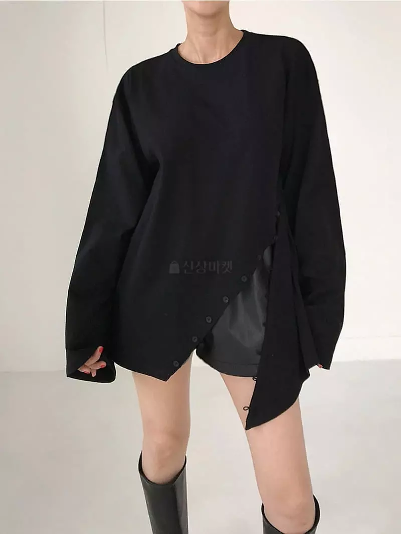 Twomoon - Korean Women Fashion - #momslook - Dia Box Tee - 8