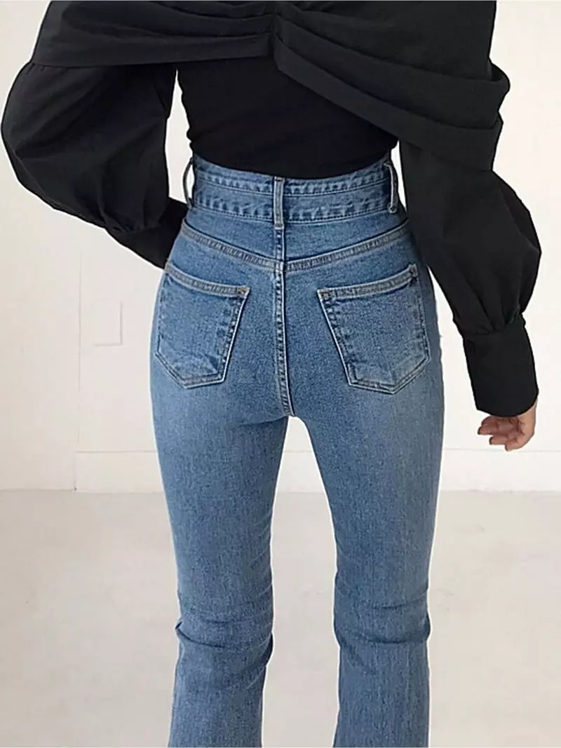 Twomoon - Korean Women Fashion - #thelittlethings - Po Button Pants - 4