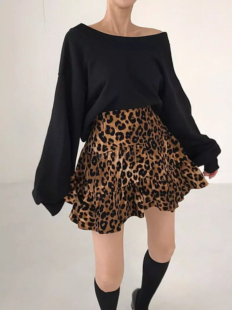 Twomoon - Korean Women Fashion - #pursuepretty - Us Back Slit Sweatshirt - 11