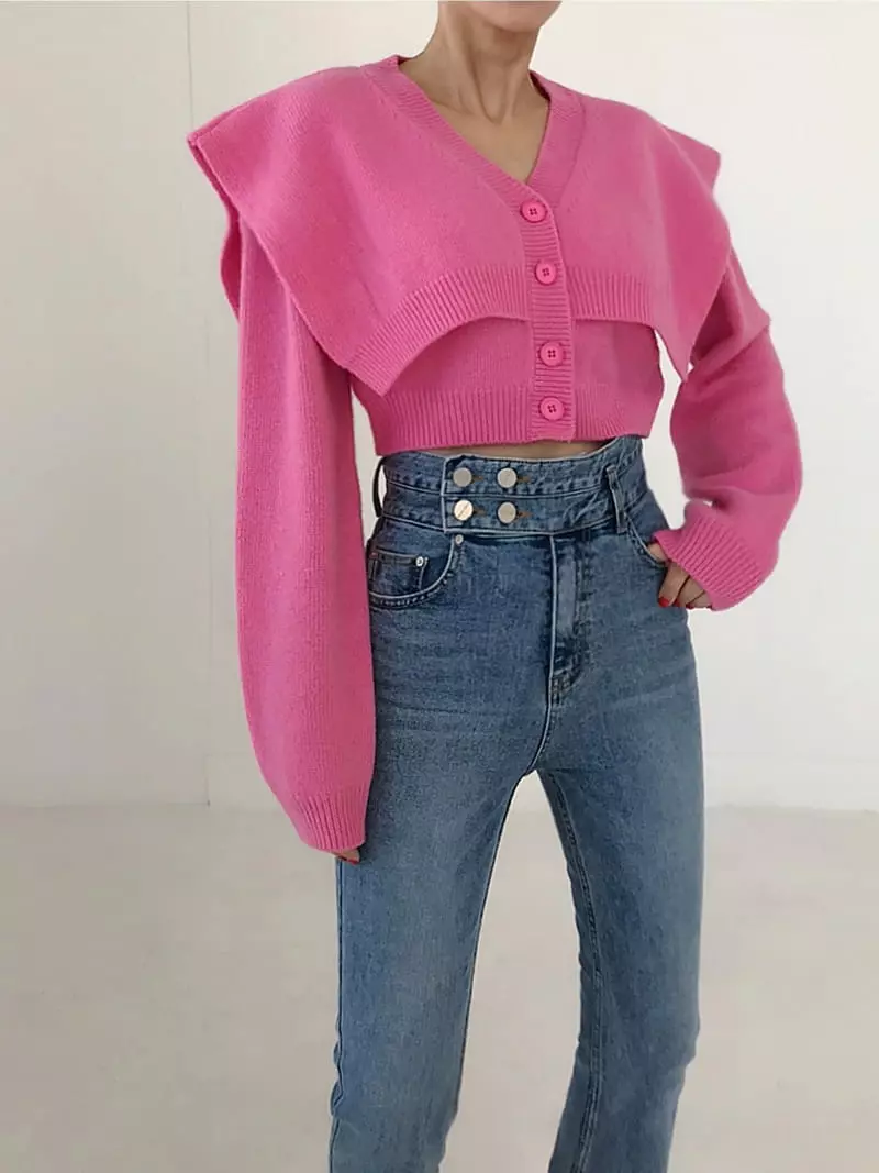 Twomoon - Korean Women Fashion - #thelittlethings - Flu Knit Tee - 7