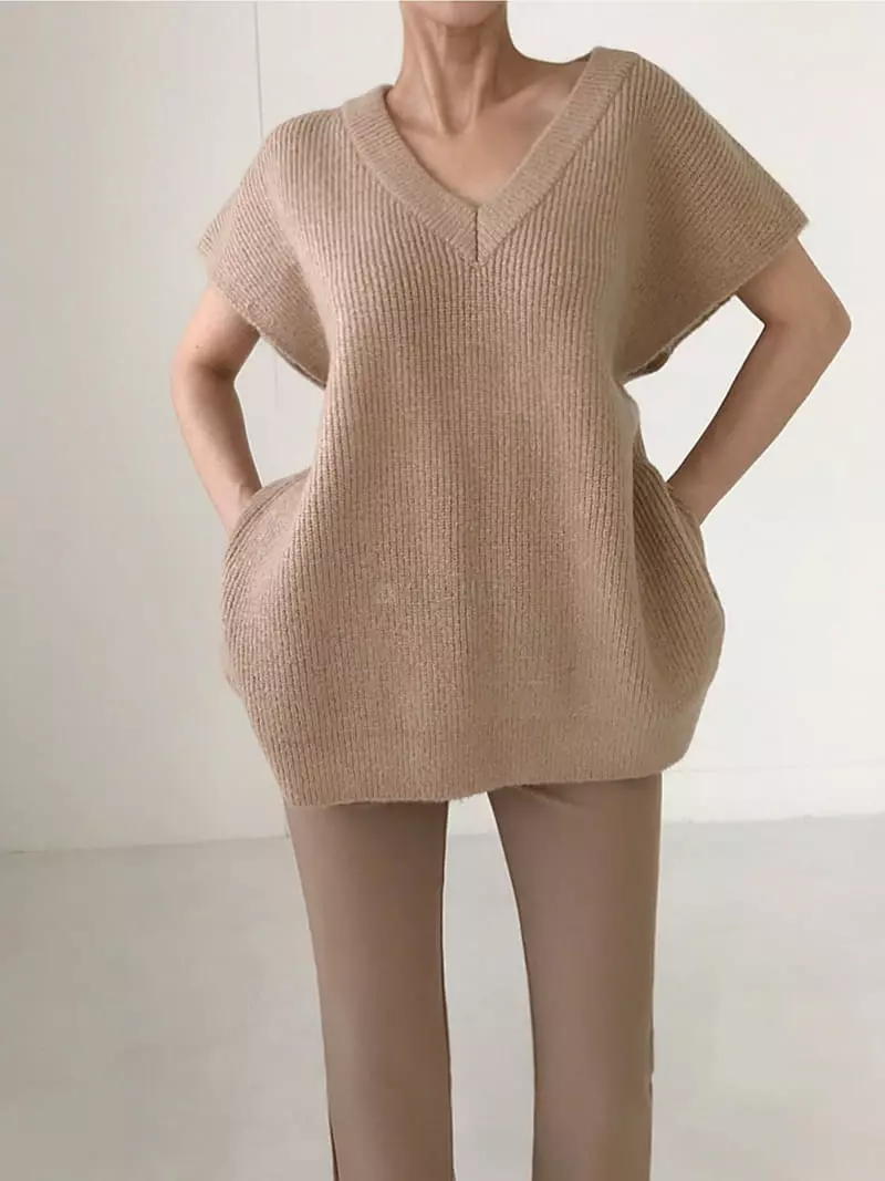 Twomoon - Korean Women Fashion - #vintageinspired - Achi Vest - 8