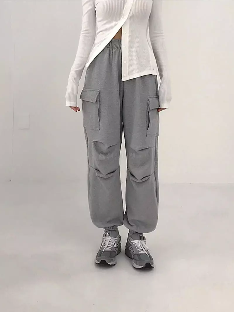 Twomoon - Korean Women Fashion - #vintagekidsstyle - Plit Pants - 2