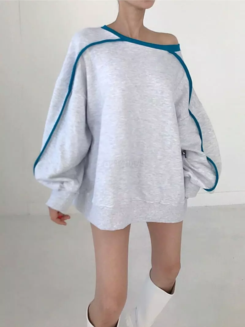 Twomoon - Korean Women Fashion - #womensfashion - Kimy Sweatshirt - 3