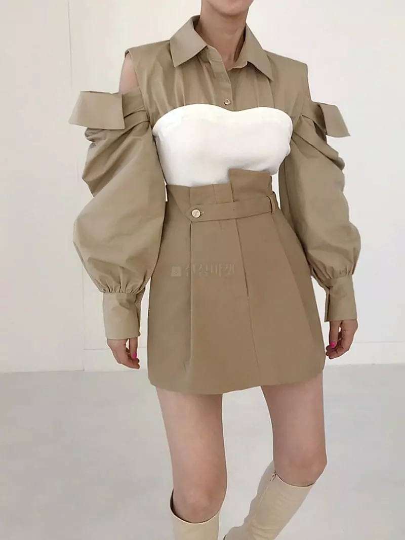 Twomoon - Korean Women Fashion - #womensfashion - Kally Bustier - 6