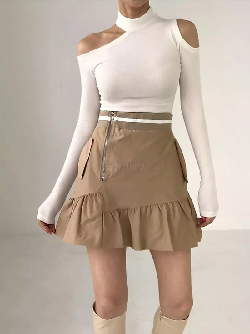 Twomoon - Korean Women Fashion - #womensfashion - One Whole Tee - 3