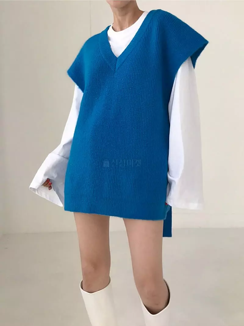 Twomoon - Korean Women Fashion - #womensfashion - Achi Vest - 3