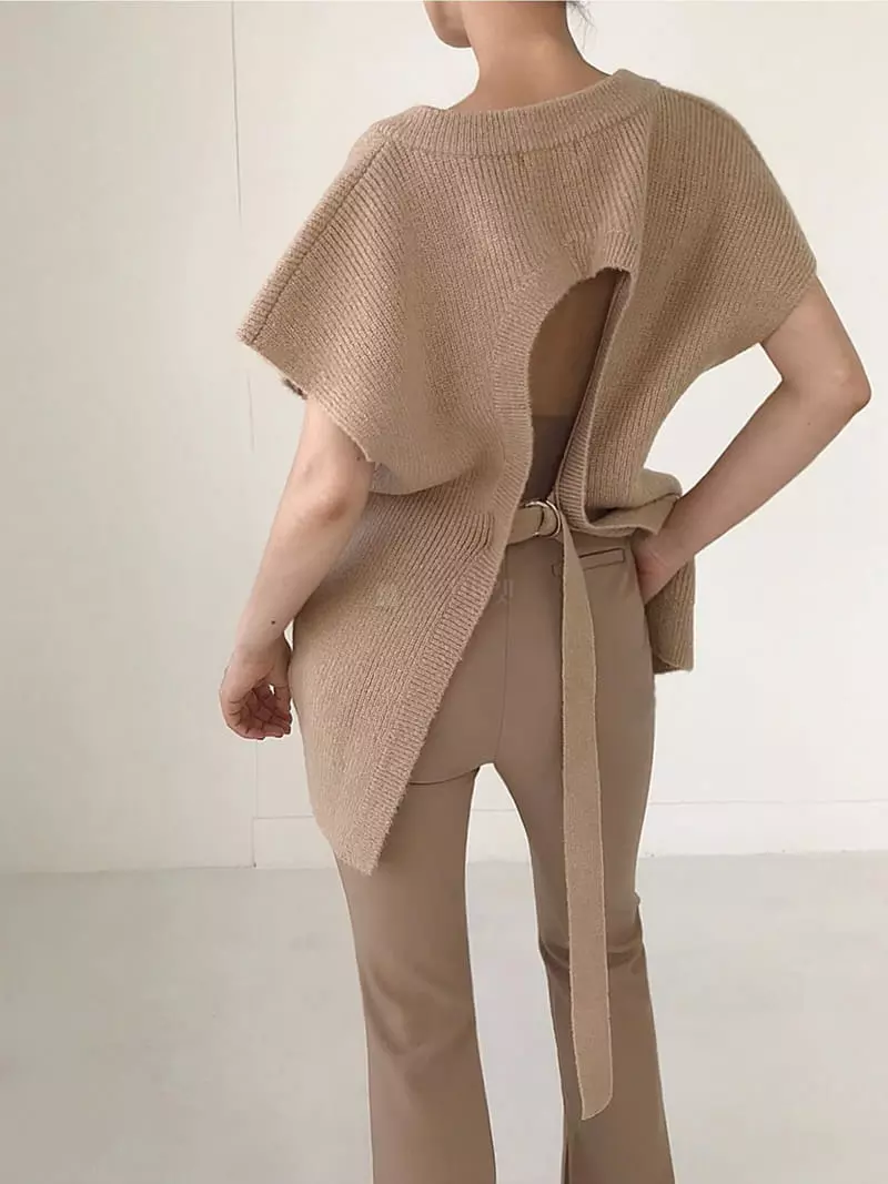 Twomoon - Korean Women Fashion - #womensfashion - Achi Vest - 7