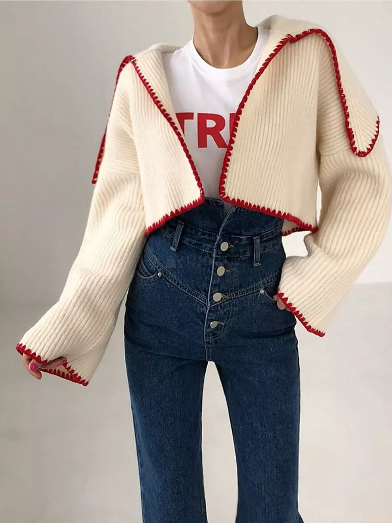 Twomoon - Korean Women Fashion - #womensfashion - Husi Cape Cardigan - 2