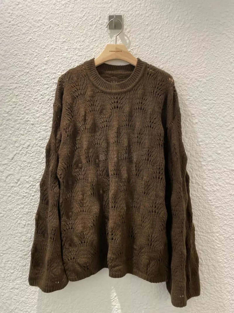 Unbalance - Korean Women Fashion - #momslook - Cloud Knit Tee - 12