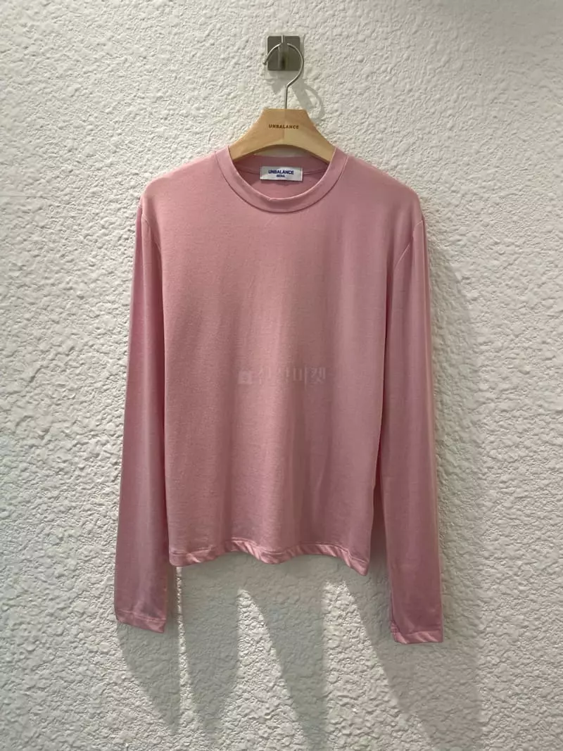 Unbalance - Korean Women Fashion - #pursuepretty - Tencel Tee - 4