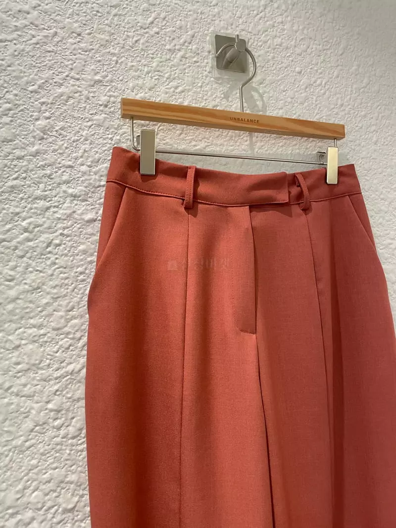 Unbalance - Korean Women Fashion - #shopsmall - Slit Pants - 5