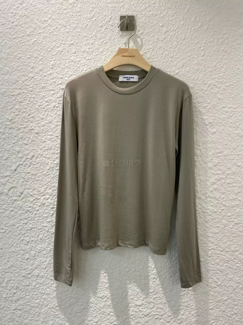 Unbalance - Korean Women Fashion - #thelittlethings - Tencel Tee - 8