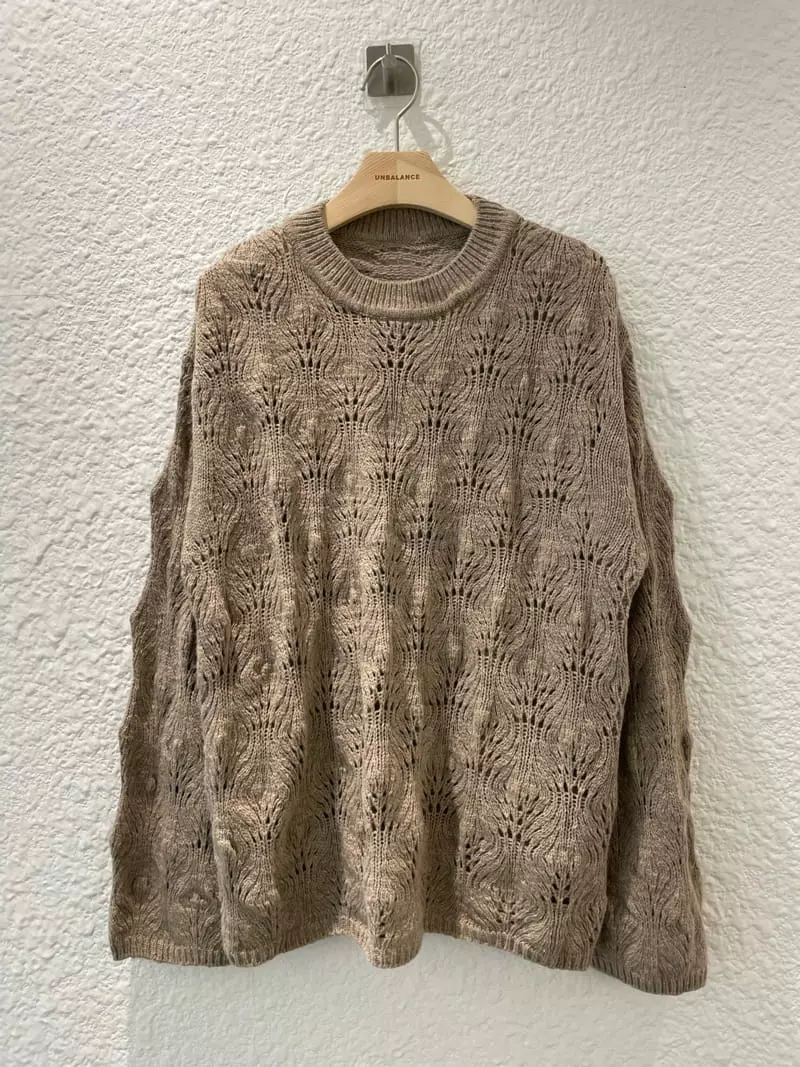 Unbalance - Korean Women Fashion - #womensfashion - Cloud Knit Tee - 4