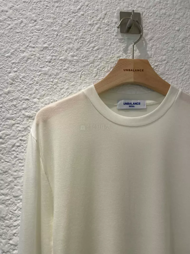 Unbalance - Korean Women Fashion - #vintageinspired - Tencel Tee