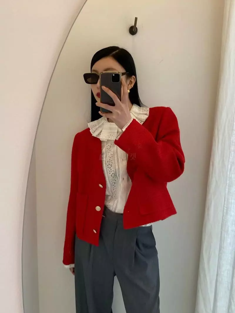 Unbound - Korean Women Fashion - #womensfashion - Flag Jacket - 4