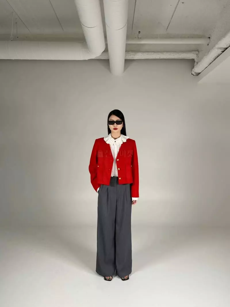 Unbound - Korean Women Fashion - #momslook - Flag Jacket - 6