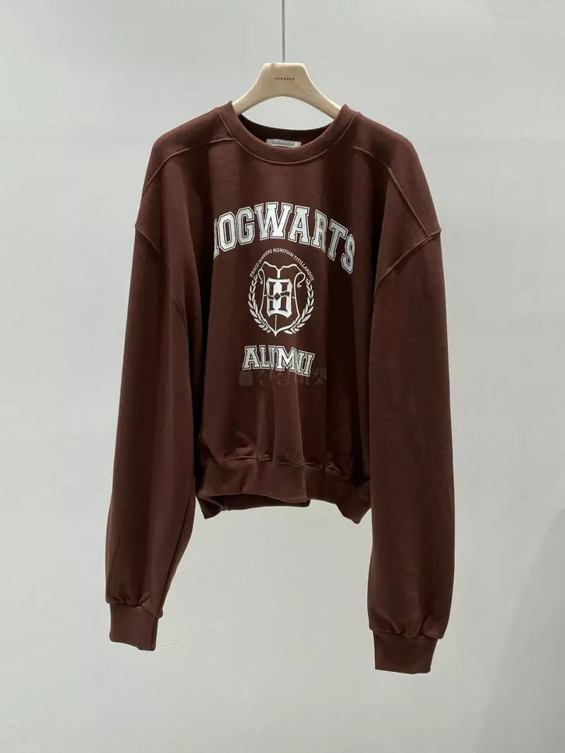 Unbound - Korean Women Fashion - #momslook - Hog Wat Sweatshirt - 10