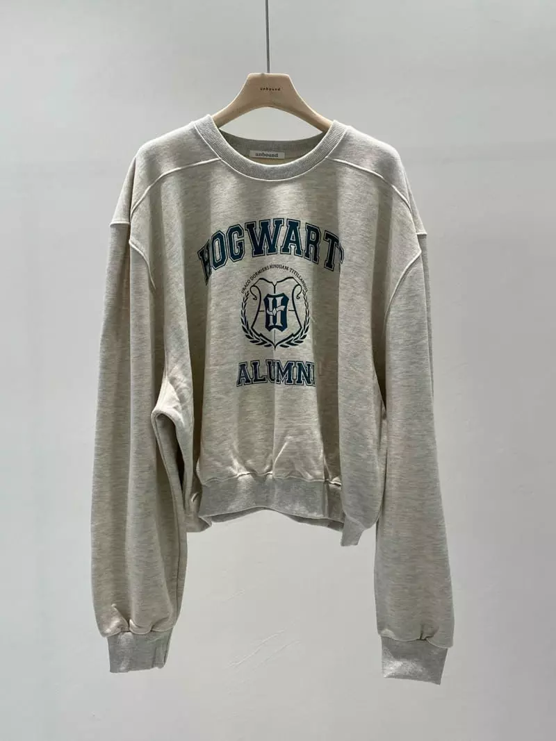Unbound - Korean Women Fashion - #momslook - Hog Wat Sweatshirt - 12