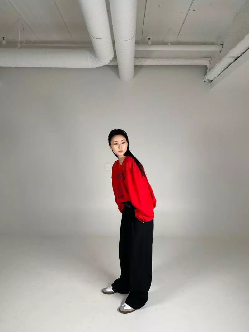 Unbound - Korean Women Fashion - #womensfashion - Hog Wat Sweatshirt - 4
