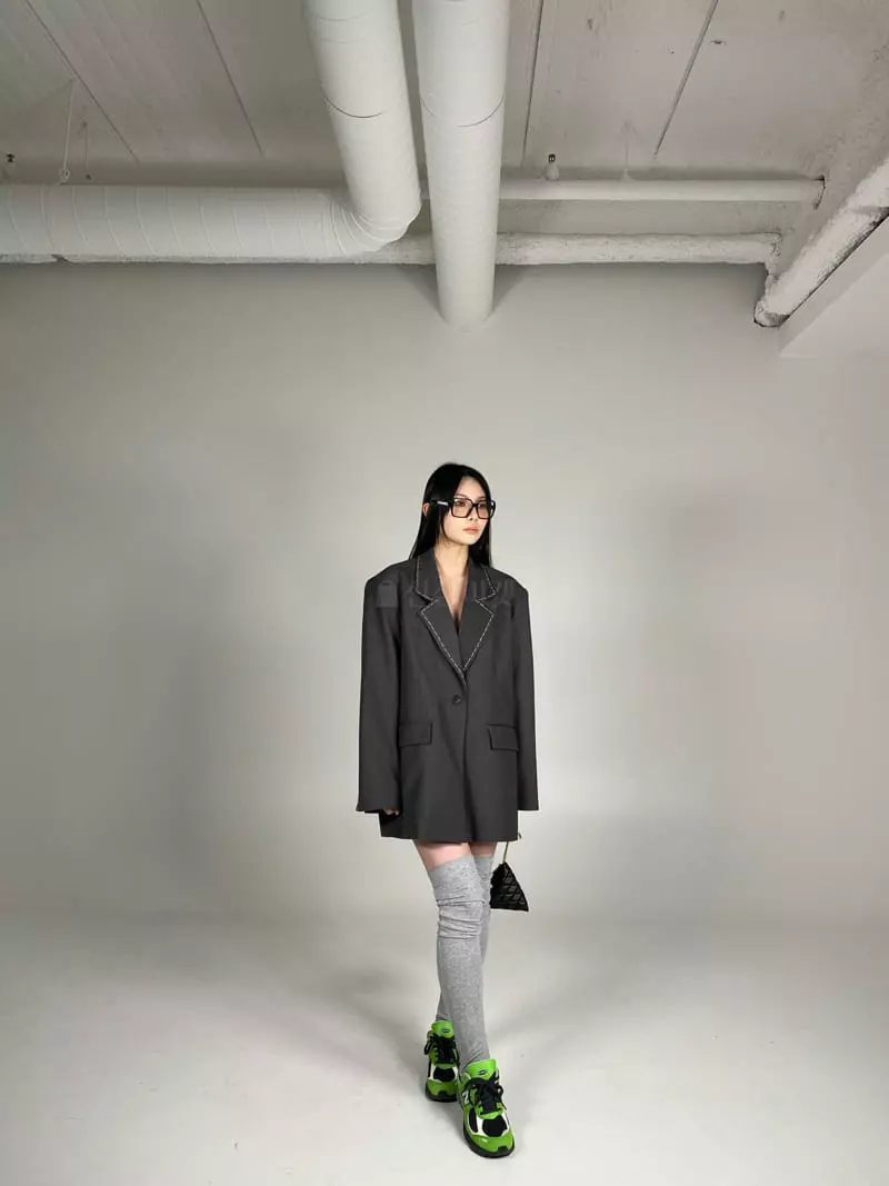 Unbound - Korean Women Fashion - #momslook - Lavel Jacket - 5