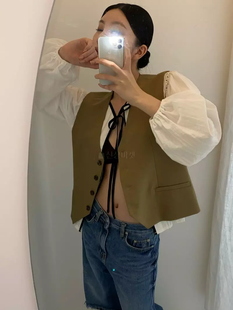 Unbound - Korean Women Fashion - #momslook - Mineral Blouse - 2