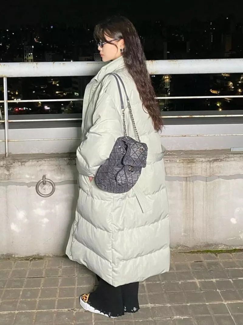 Unbound - Korean Women Fashion - #momslook - Sand Long Padding
