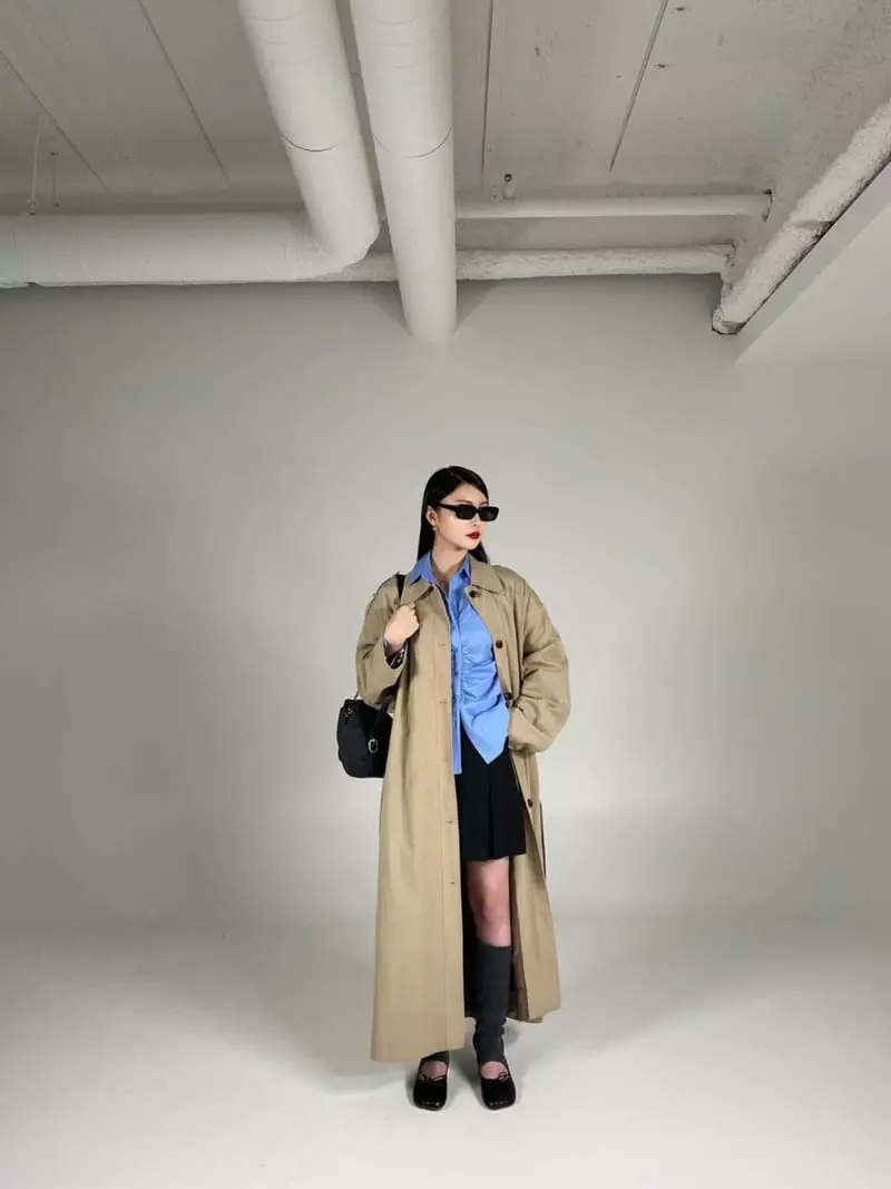 Unbound - Korean Women Fashion - #pursuepretty - Eddie Trench Coat - 2