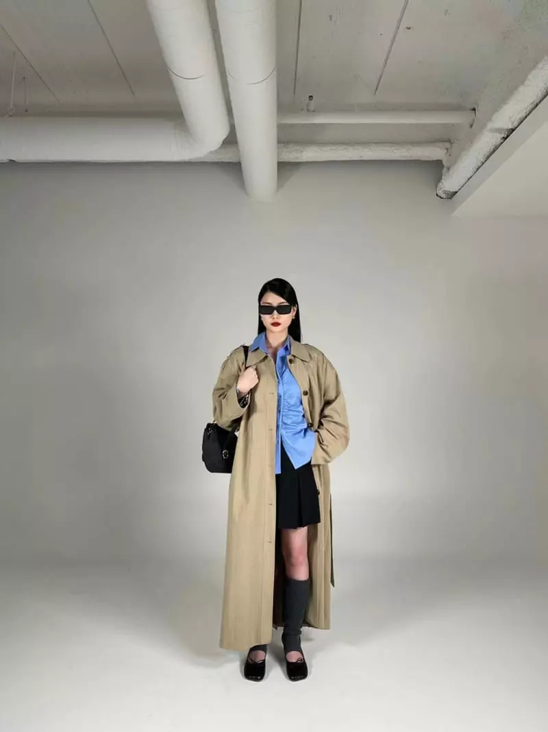 Unbound - Korean Women Fashion - #vintagekidsstyle - Eddie Trench Coat