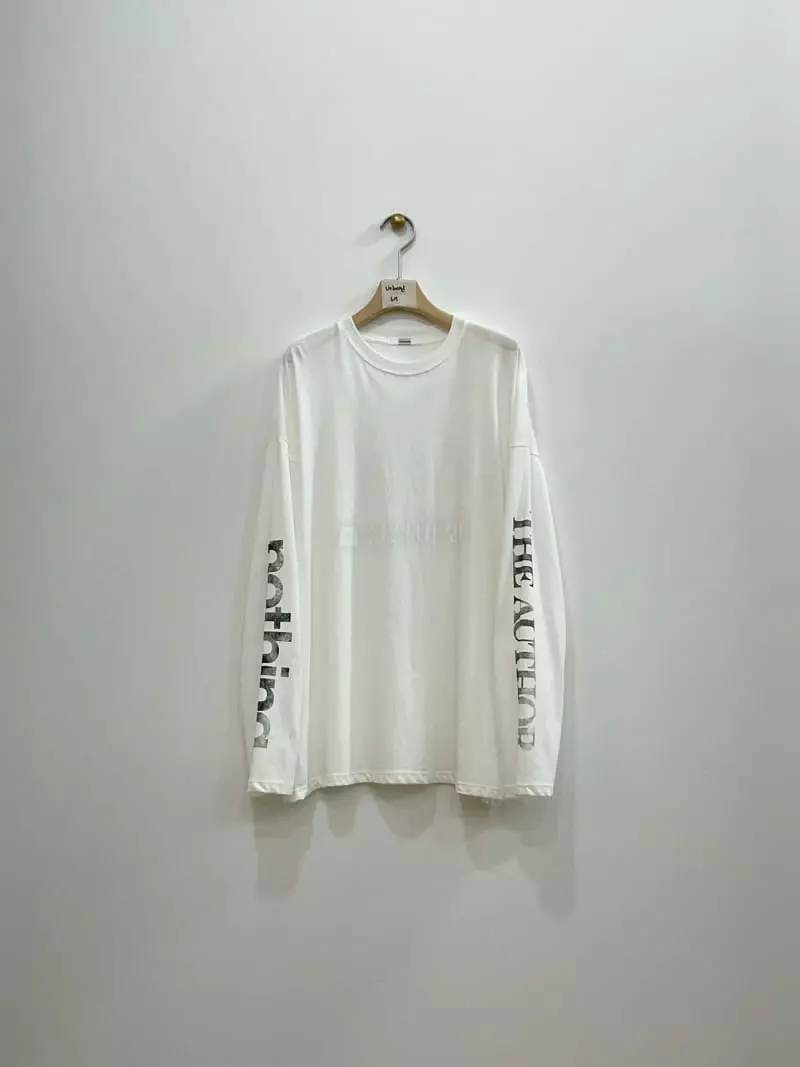 Unbound - Korean Women Fashion - #momslook - Nothing Tee - 4