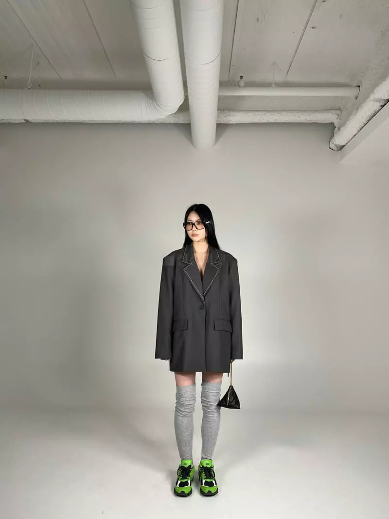 Unbound - Korean Women Fashion - #momslook - Lavel Jacket - 4