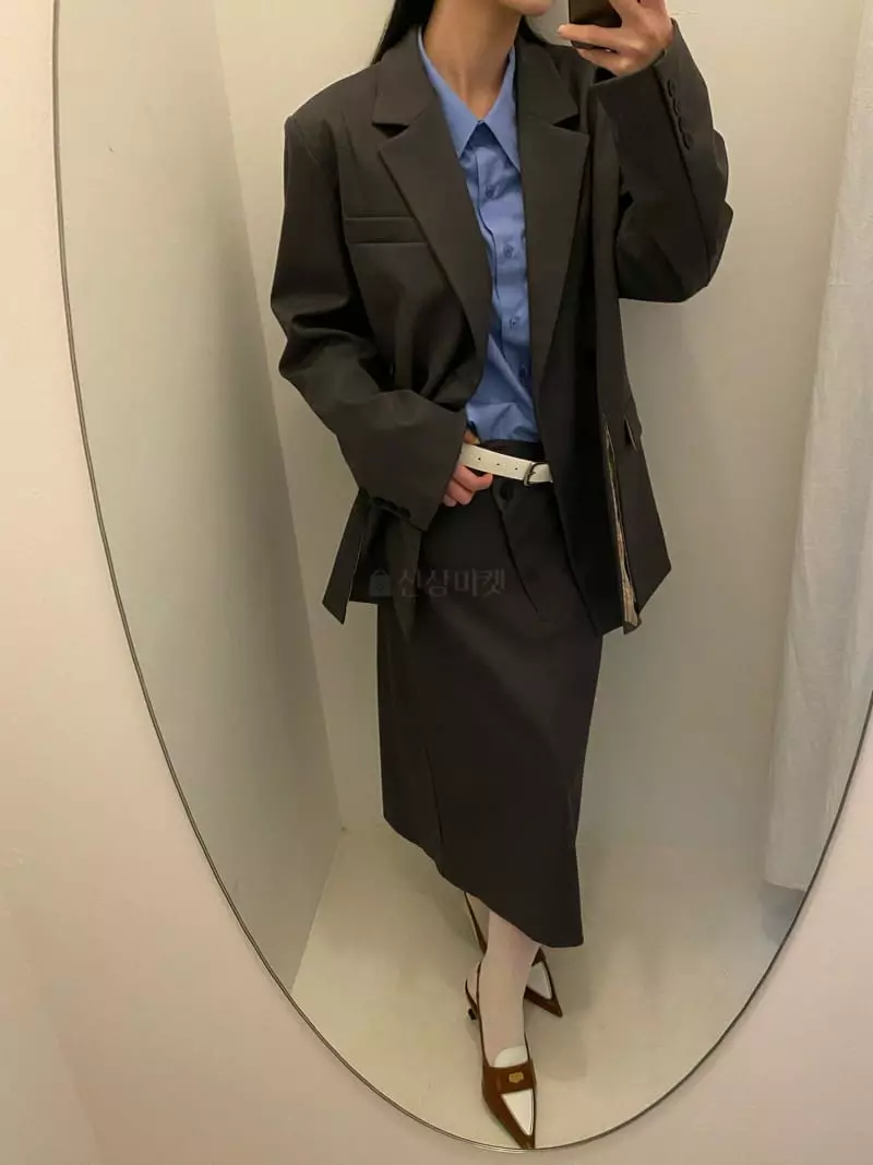 Unbound - Korean Women Fashion - #momslook - Mond Skirt - 4