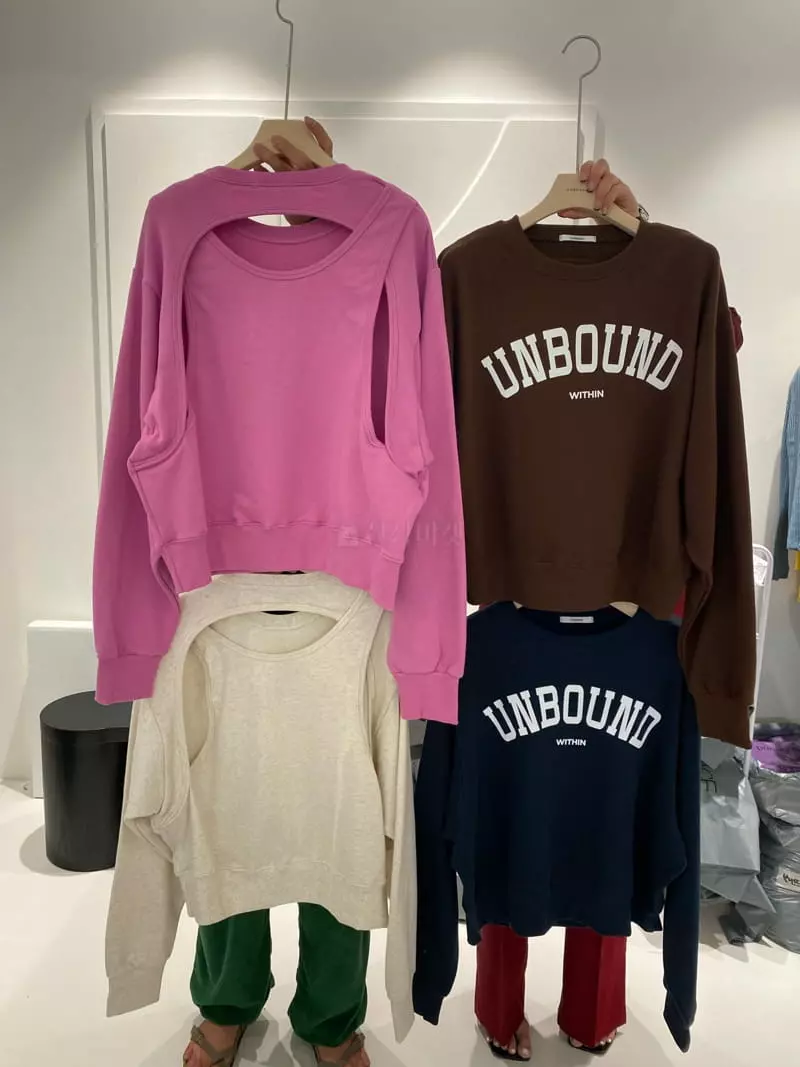 Unbound - Korean Women Fashion - #womensfashion - Bound Sweatshirt - 6