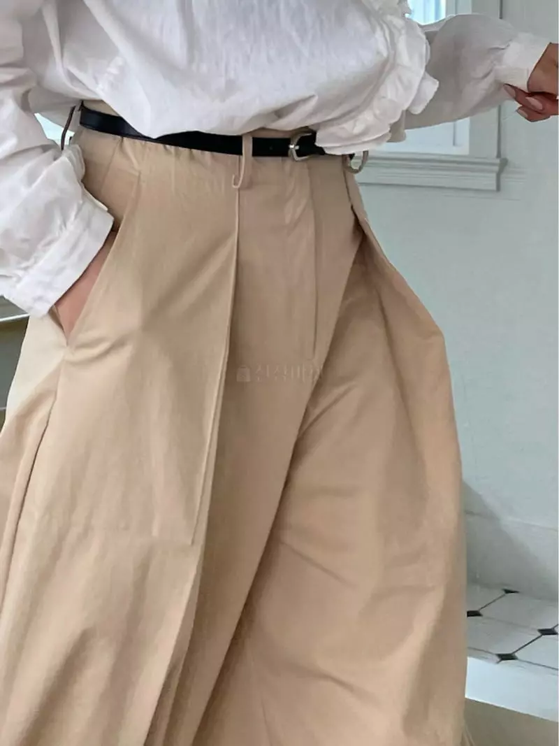 Und - Korean Women Fashion - #momslook - Fold Pants - 2