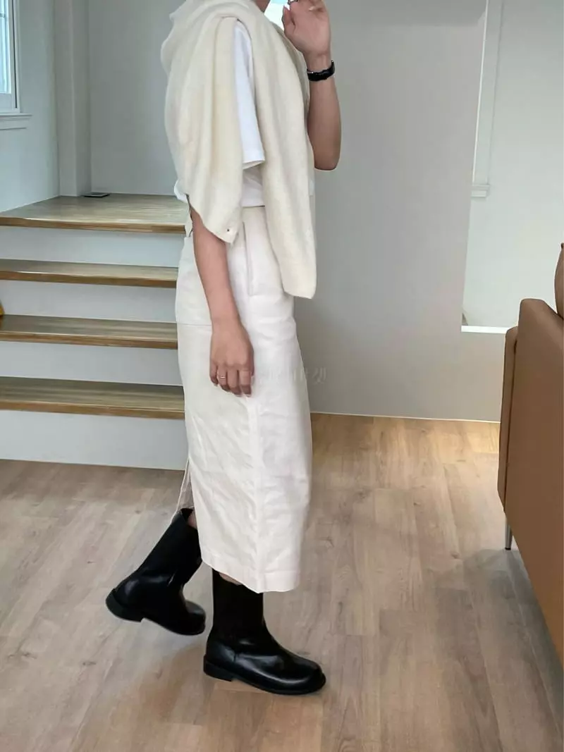 Und - Korean Women Fashion - #momslook - Bijo Skirt