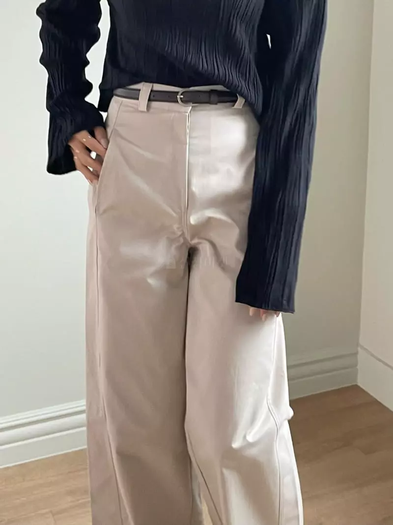 Und - Korean Women Fashion - #momslook - Dove Pants
