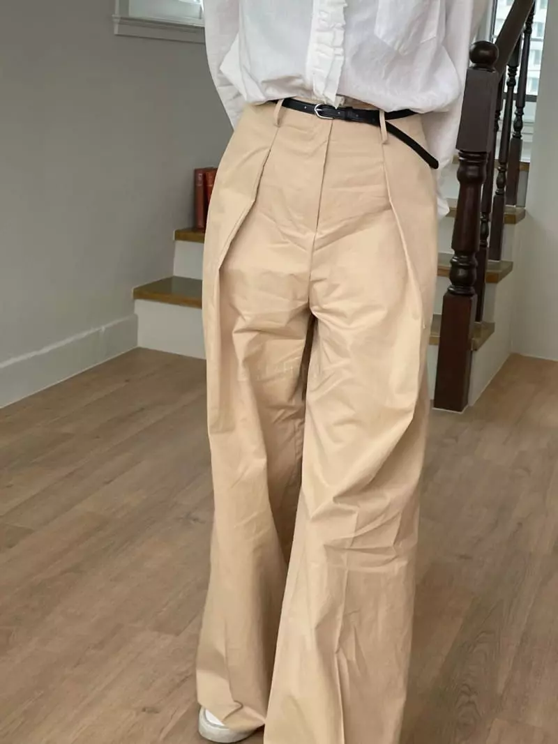 Und - Korean Women Fashion - #womensfashion - Fold Pants - 3