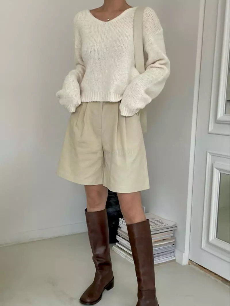 Und - Korean Women Fashion - #womensfashion - Cotton Half Pants