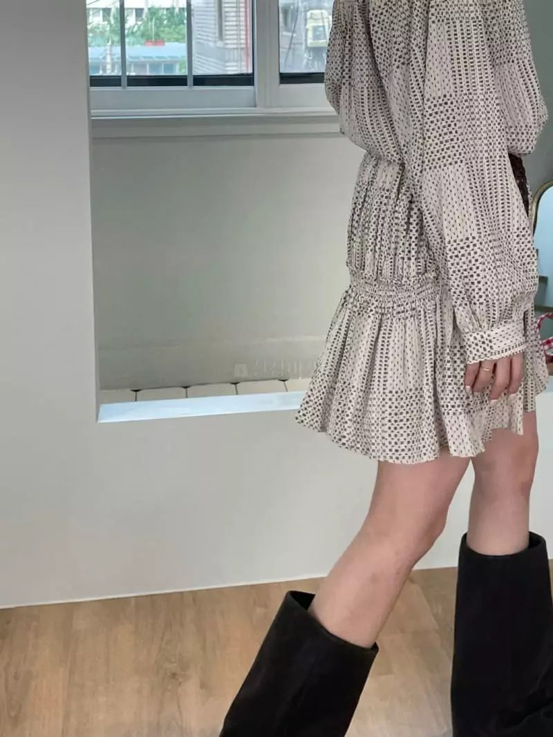 Und - Korean Women Fashion - #womensfashion - Paint Skirt