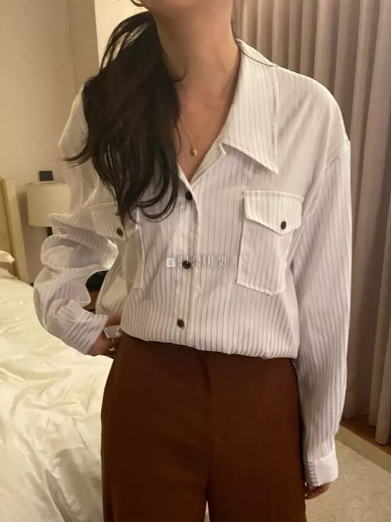 Under Row - Korean Women Fashion - #womensfashion - Amonde Shirt - 4