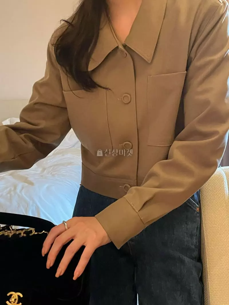 Under Row - Korean Women Fashion - #momslook - Stitch Jacket