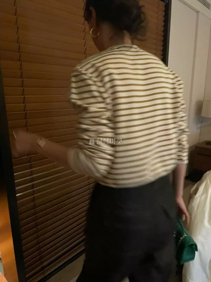 Under Row - Korean Women Fashion - #momslook - Shelly Stripes Cardigan