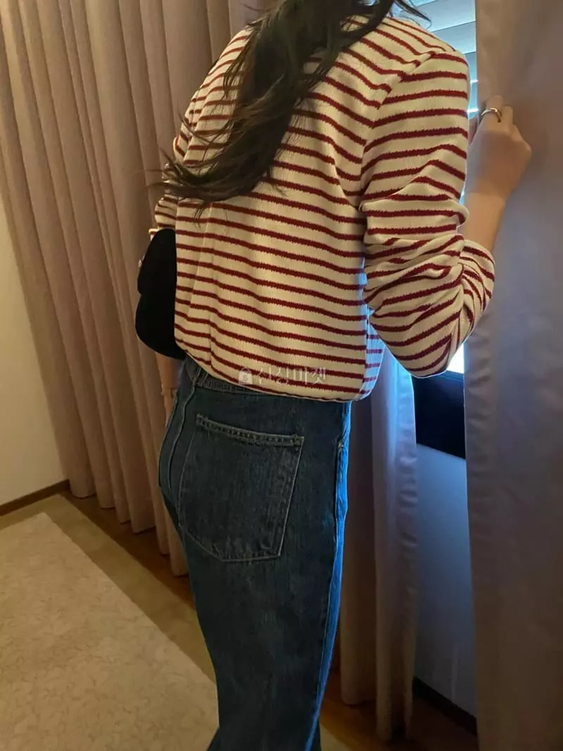 Under Row - Korean Women Fashion - #momslook - Shelly Stripes Cardigan - 9