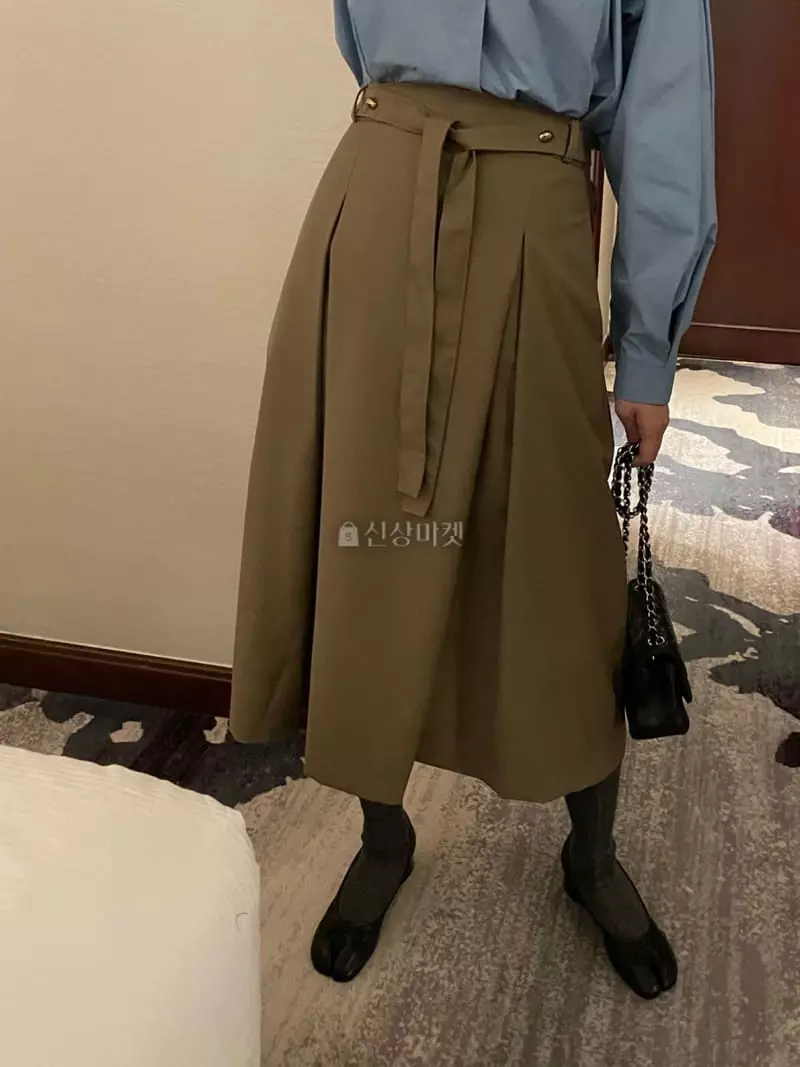 Under Row - Korean Women Fashion - #momslook - Binua Skirt - 8